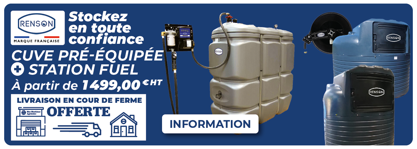 Offre exclusive cuve de stockage fuel livraison dans toute la France