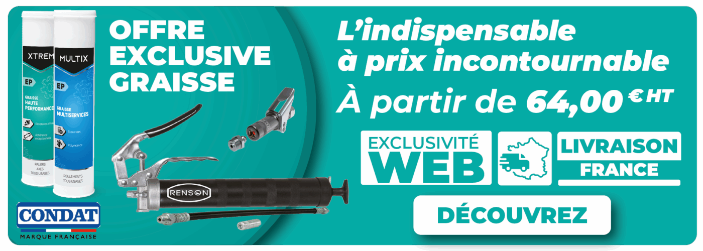 Offre exclusive graisse livraison dans toute la France