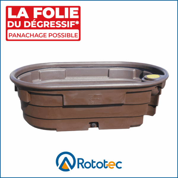 BAC à eau PATURAGE OVOIDE 900L PREMIUM
