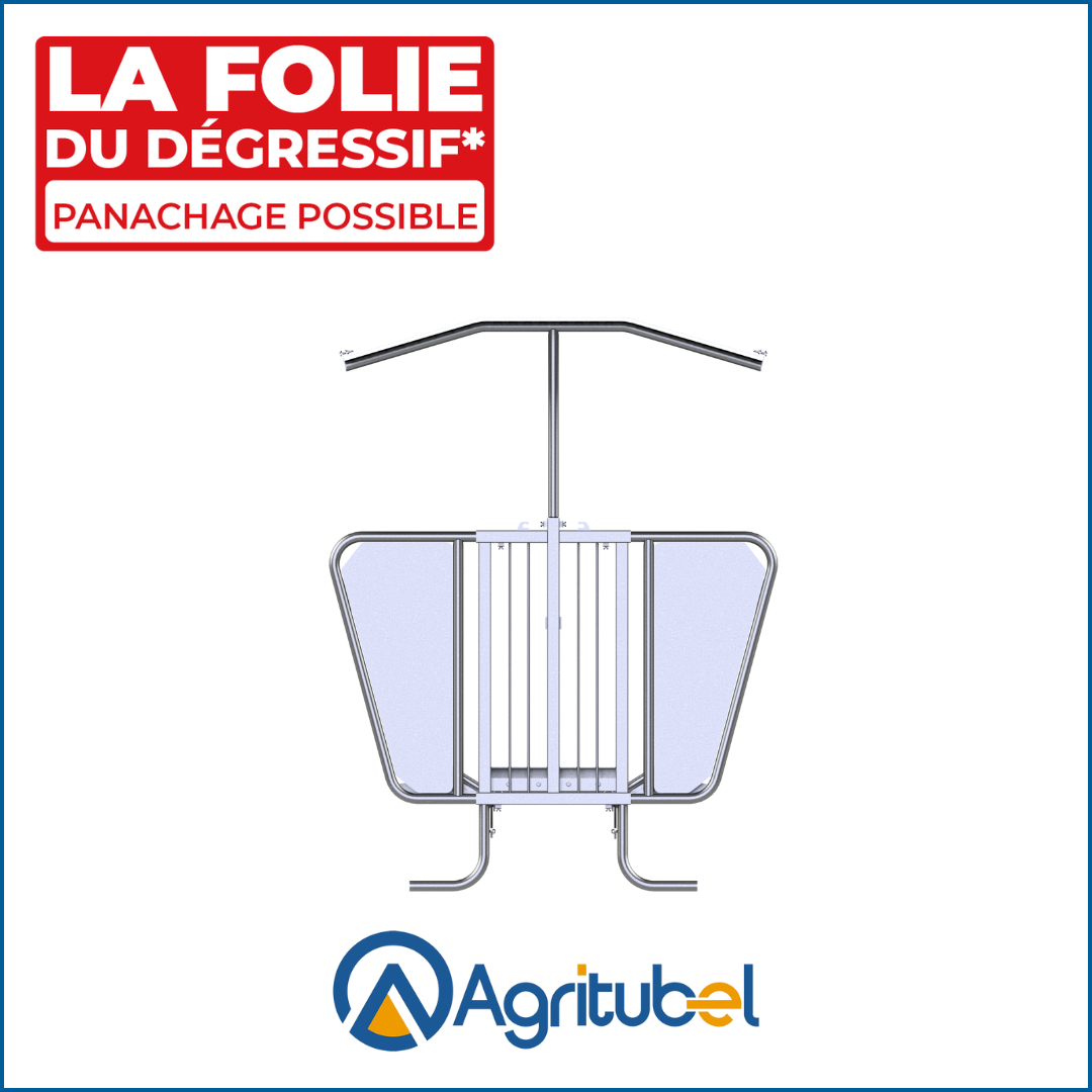 Râtelier ovin avec toit balle ronde – Image 3